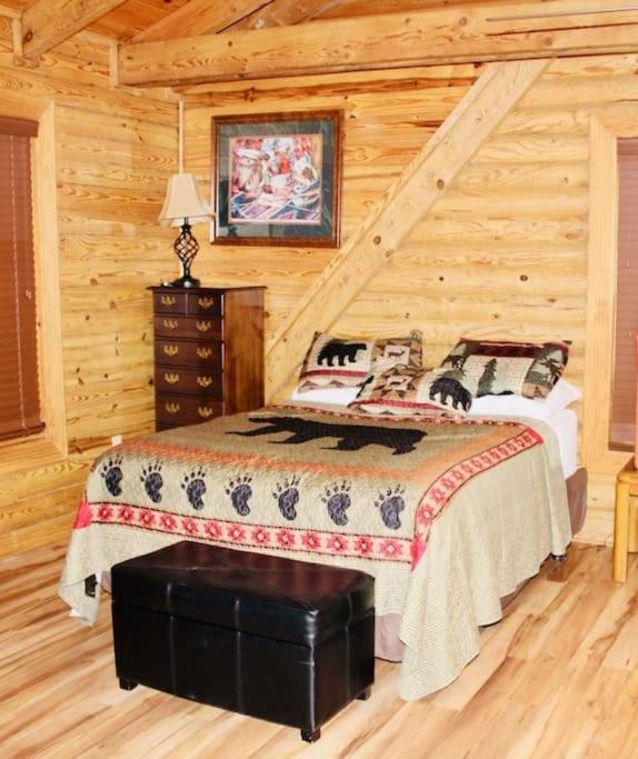 Rustic Black Bear Cabin Пиджен-Фордж Экстерьер фото